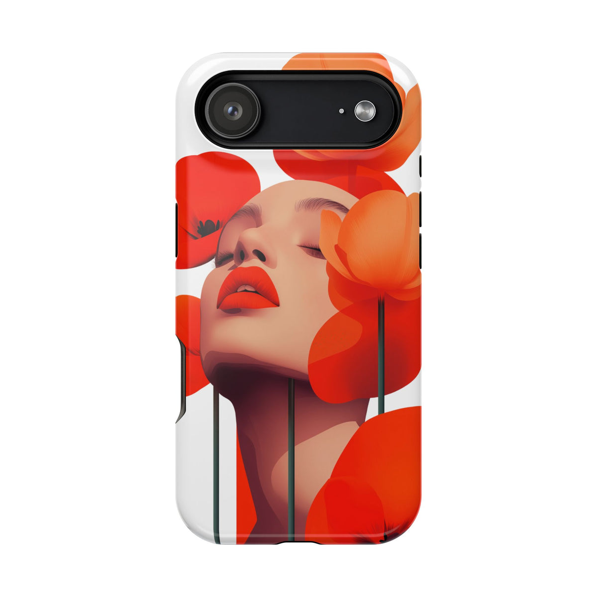 Dahlia Portrait - Magnetic iPhone Case