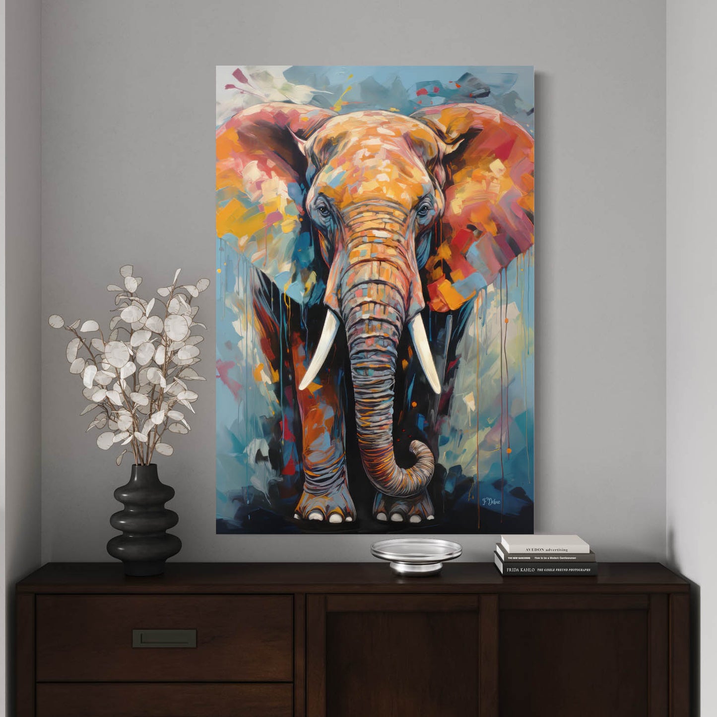 Serenity Elephant - Canvas Wall Art