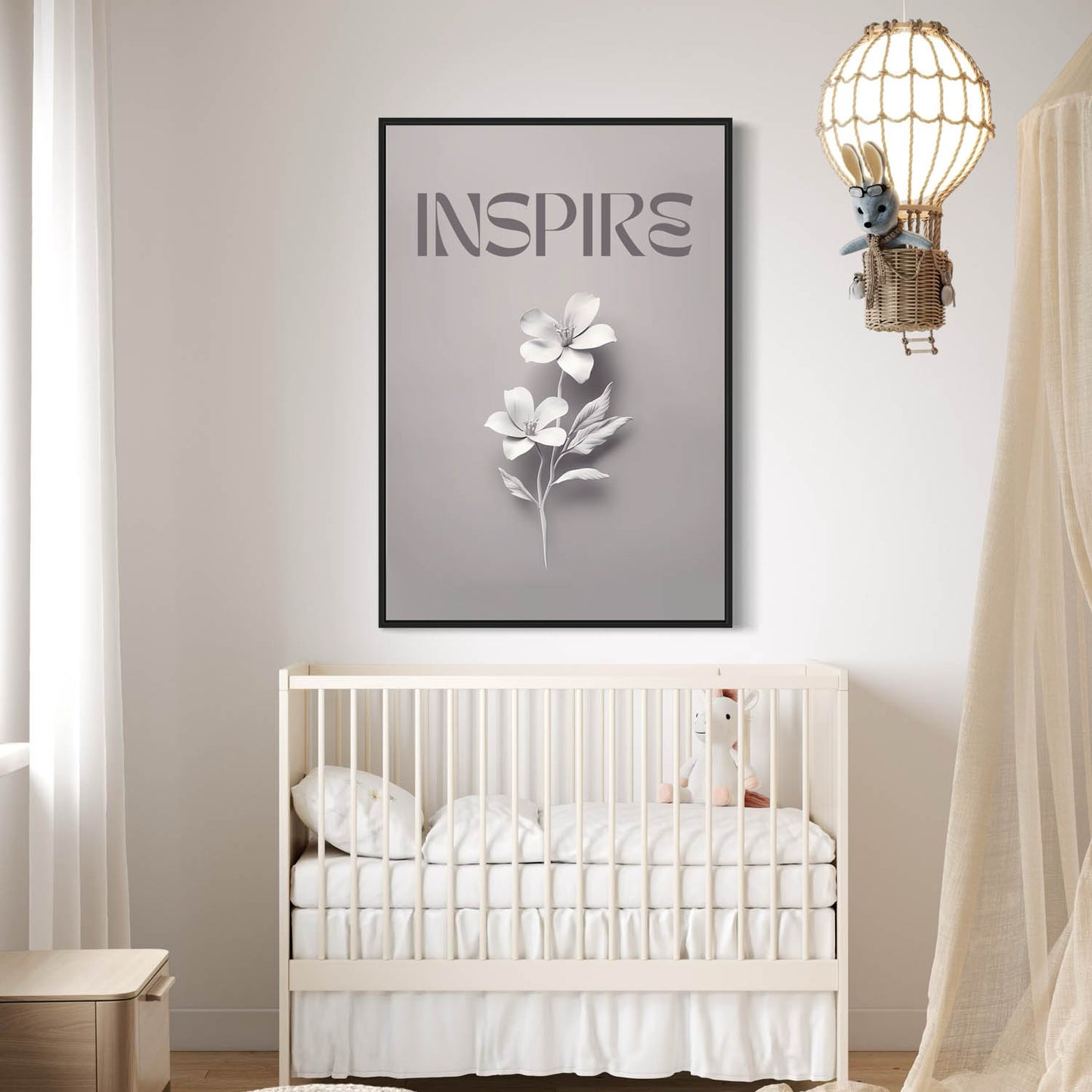 Inspire – Floral Art Print