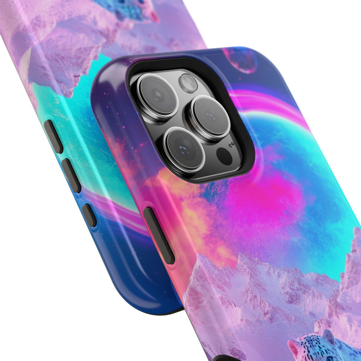 Snow Leopard - Magnetic iPhone Case