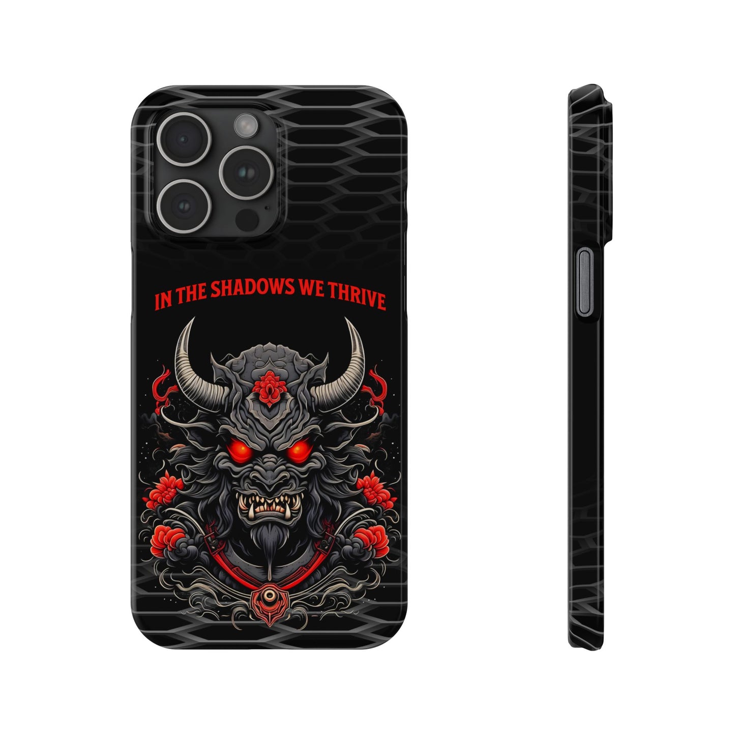 Embrace the Dark - iPhone Case