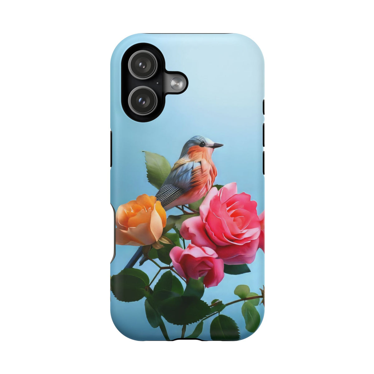 Songbird & Roses - Magnetic iPhone Case