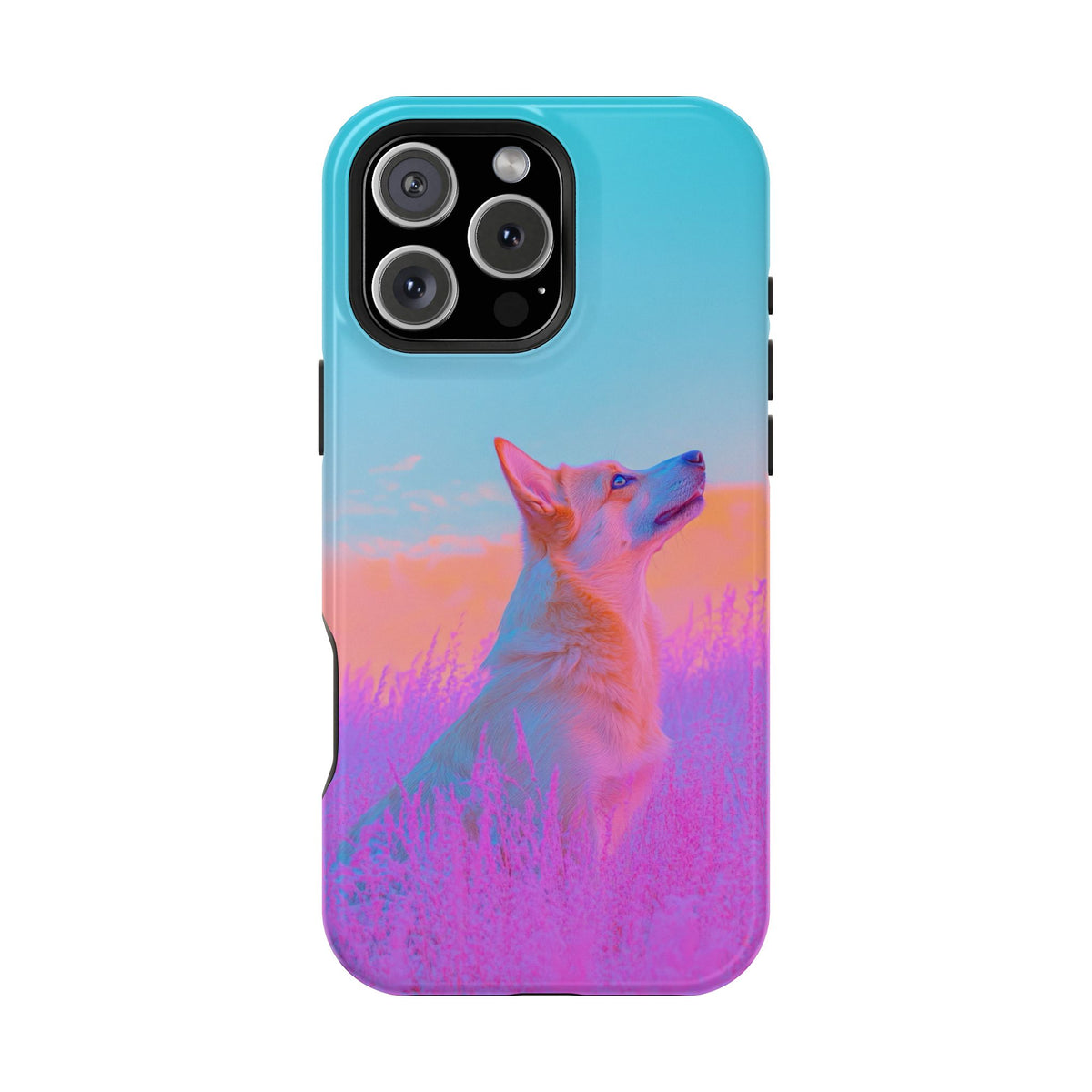 Sunset Dog - Magnetic iPhone Case