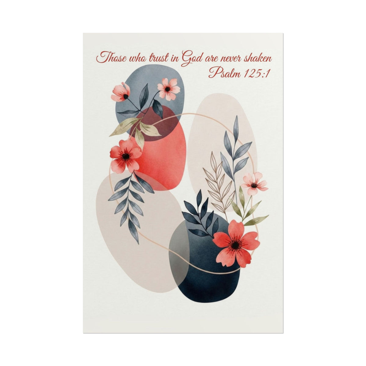 Those Who Trust In God - Art Print