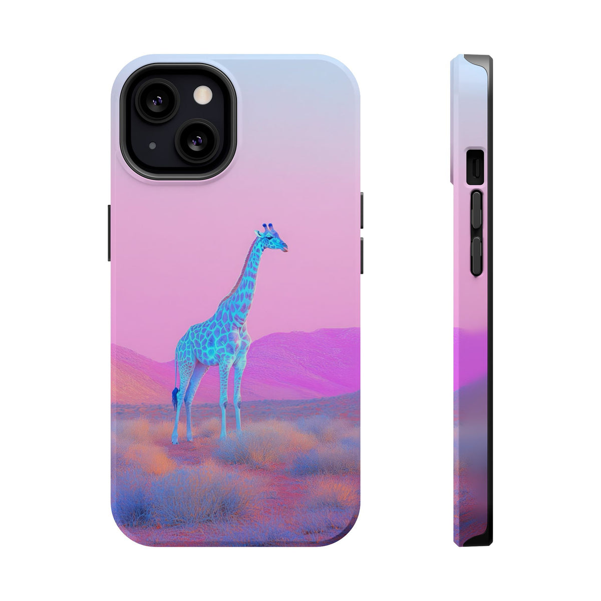 Giraffe Landscape - Magnetic iPhone Case