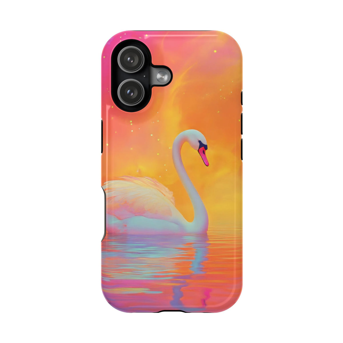 Sunset Swan - Magnetic iPhone Case