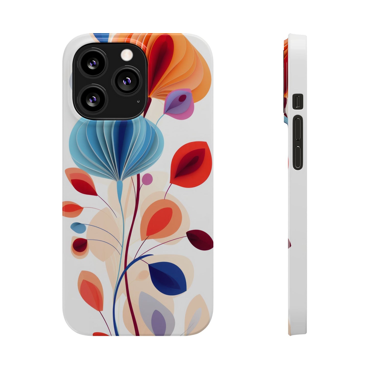 Stylish Floral - iPhone Case