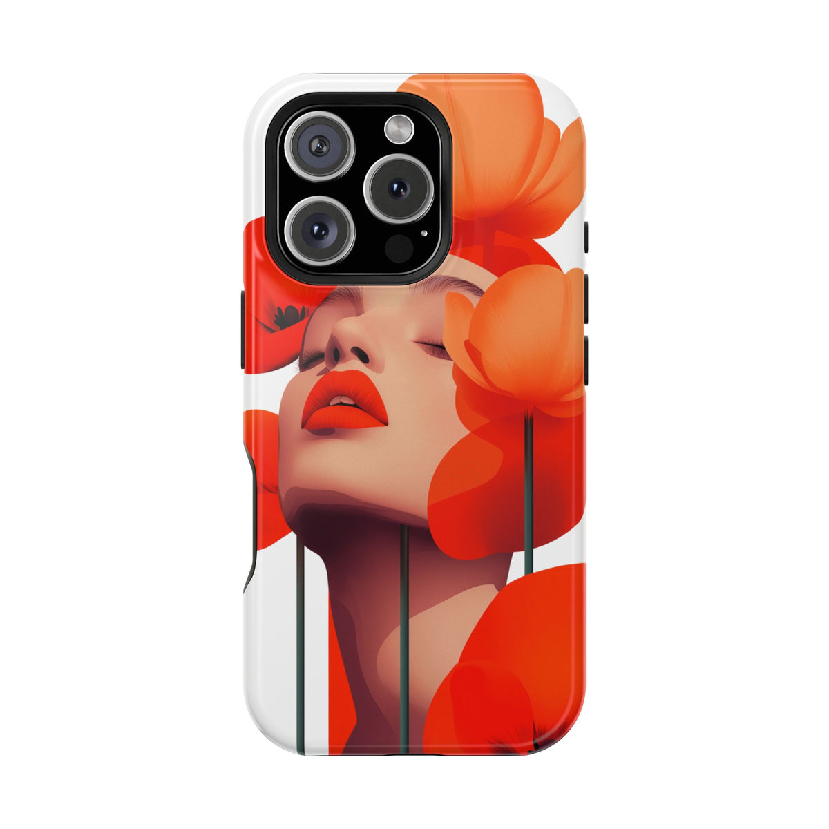 Dahlia Portrait - Magnetic iPhone Case