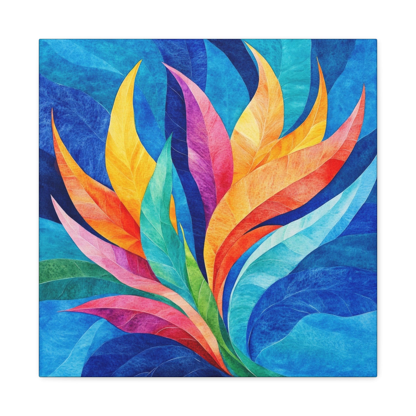Ocean Bloom - Canvas Wall Art