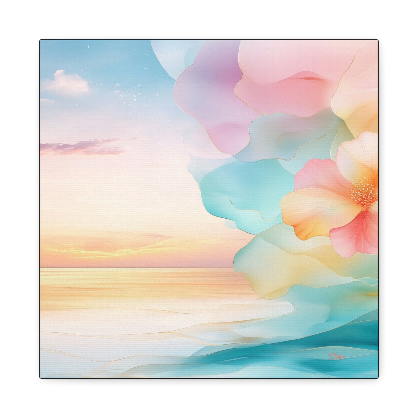 Garden Mist - Canvas Wall Art