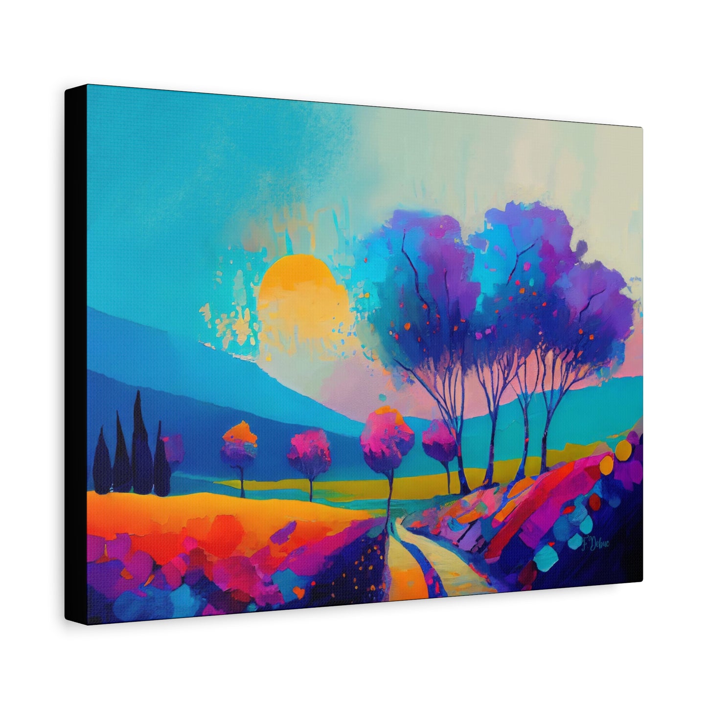 Impressionistic Landscape - Canvas Wall Art