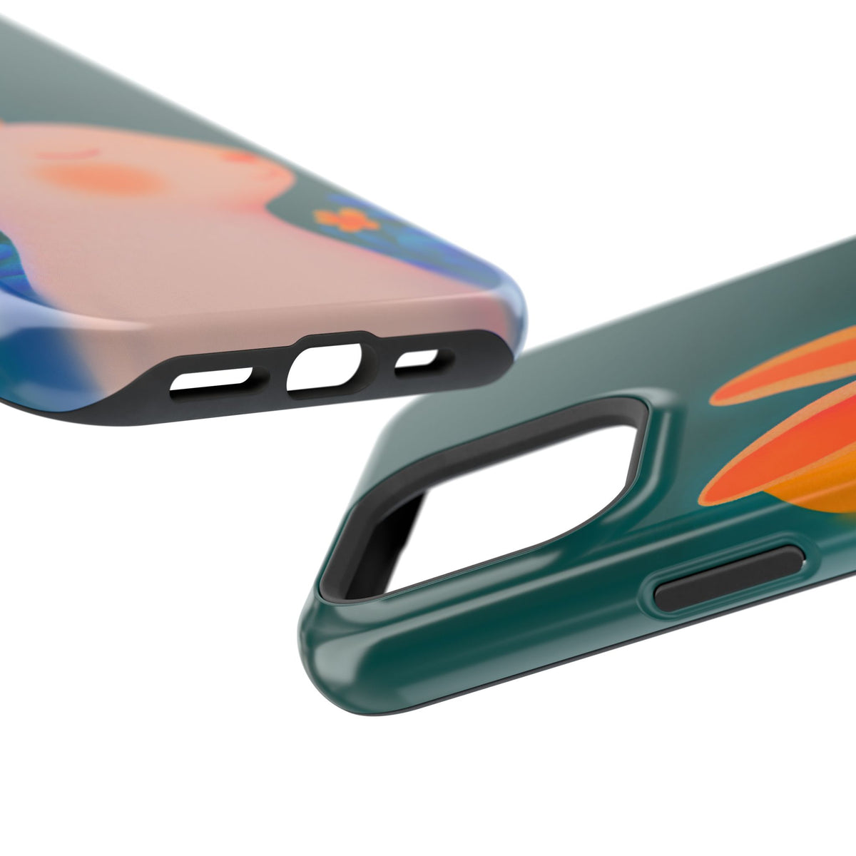 Emerald Bunny - Magnetic iPhone Case