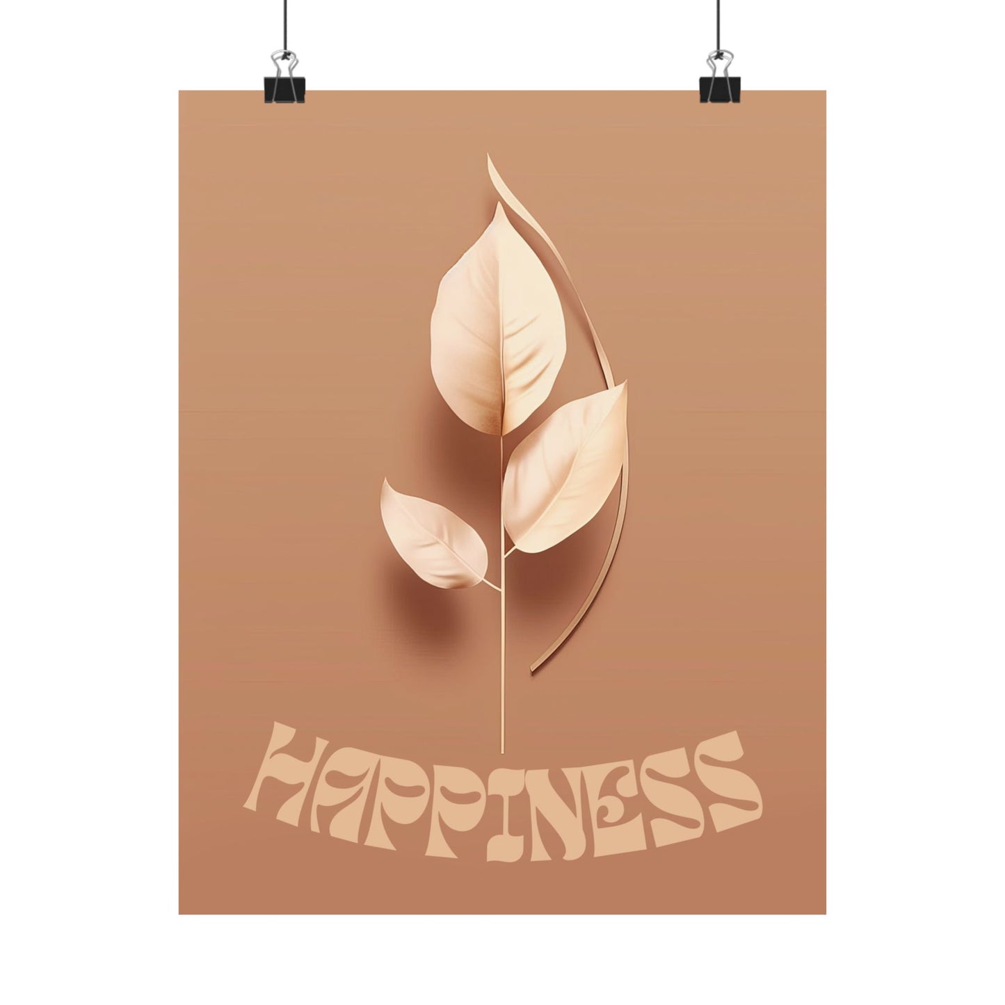 Happiness – Floral Art Print