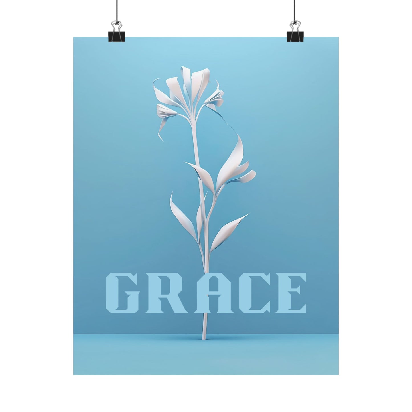 Grace – Floral Art Print