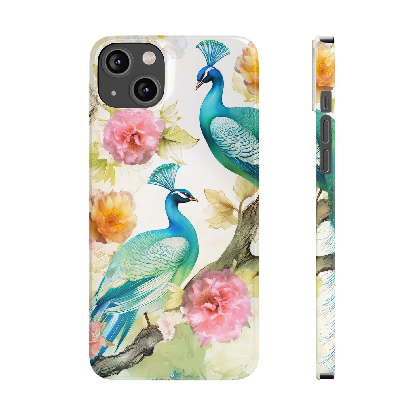 Artistic Peacock - iPhone Case