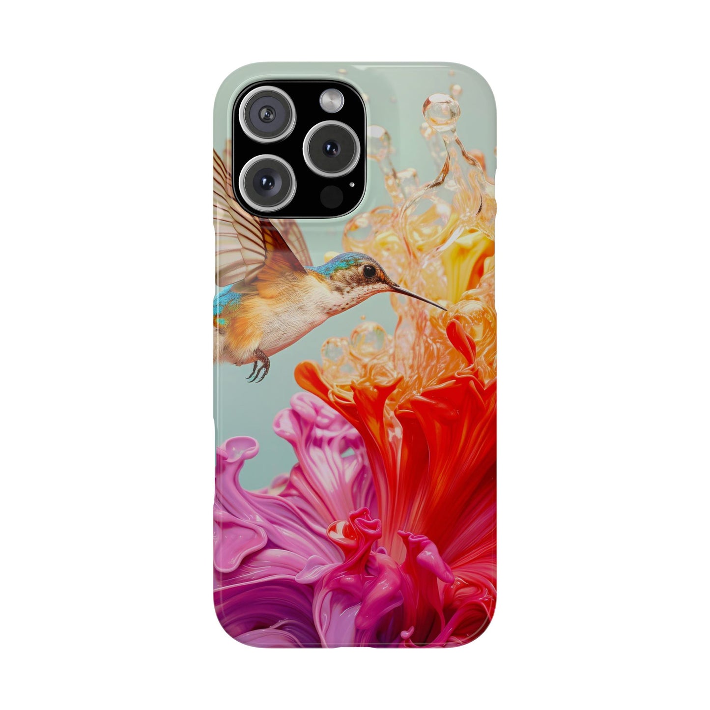 Playful Bird - iPhone Case