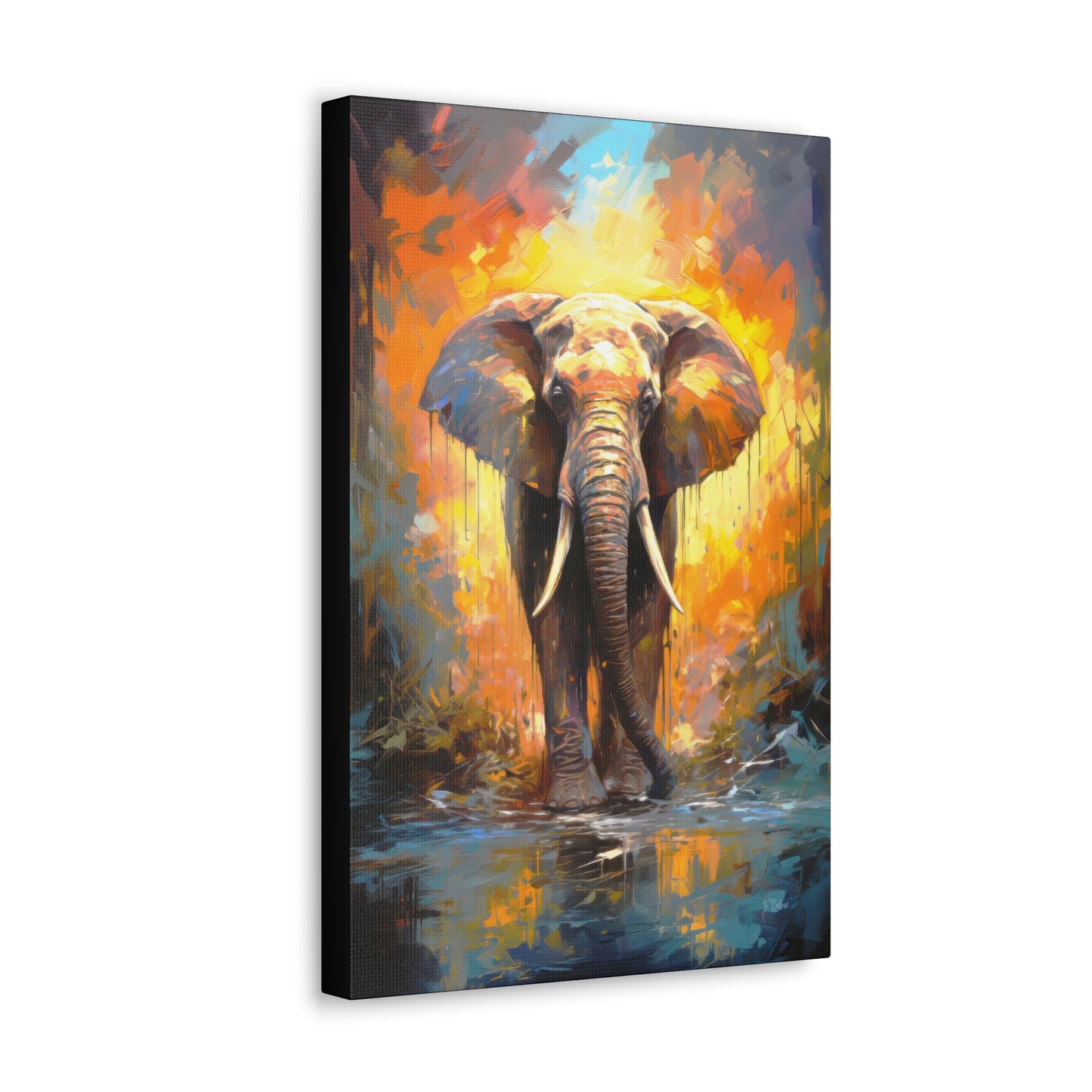 Majestic Elephant - Canvas Wall Art