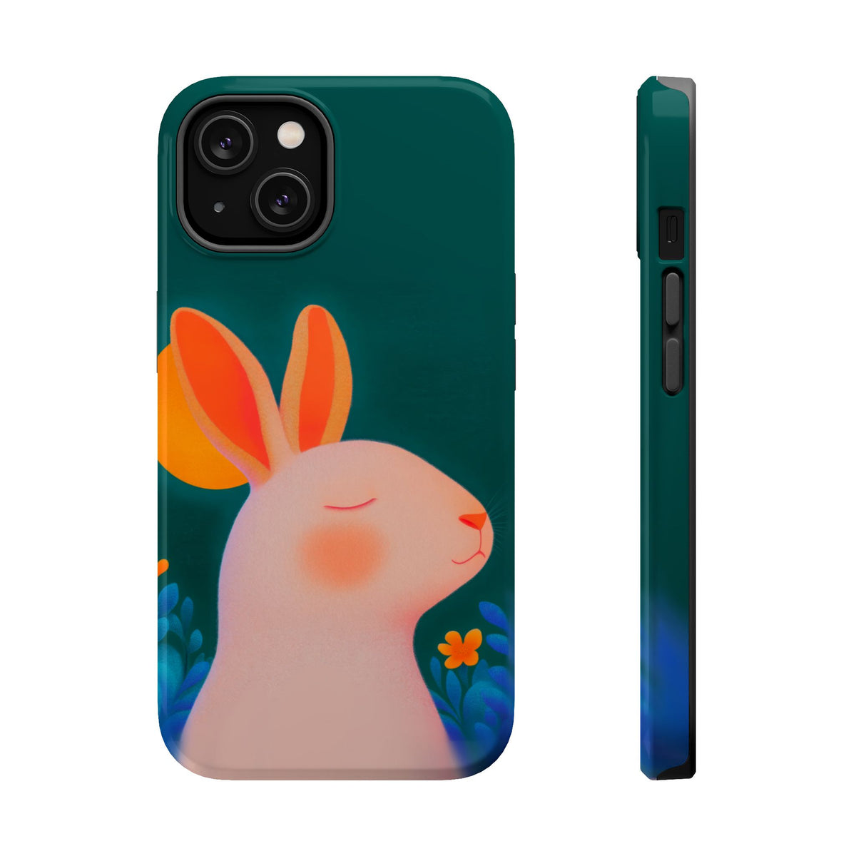 Emerald Bunny - Magnetic iPhone Case