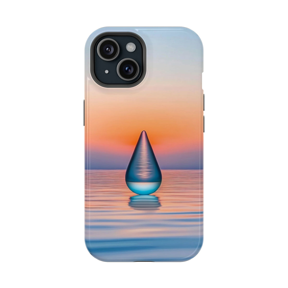 Sunset Droplet - Magnetic iPhone Case