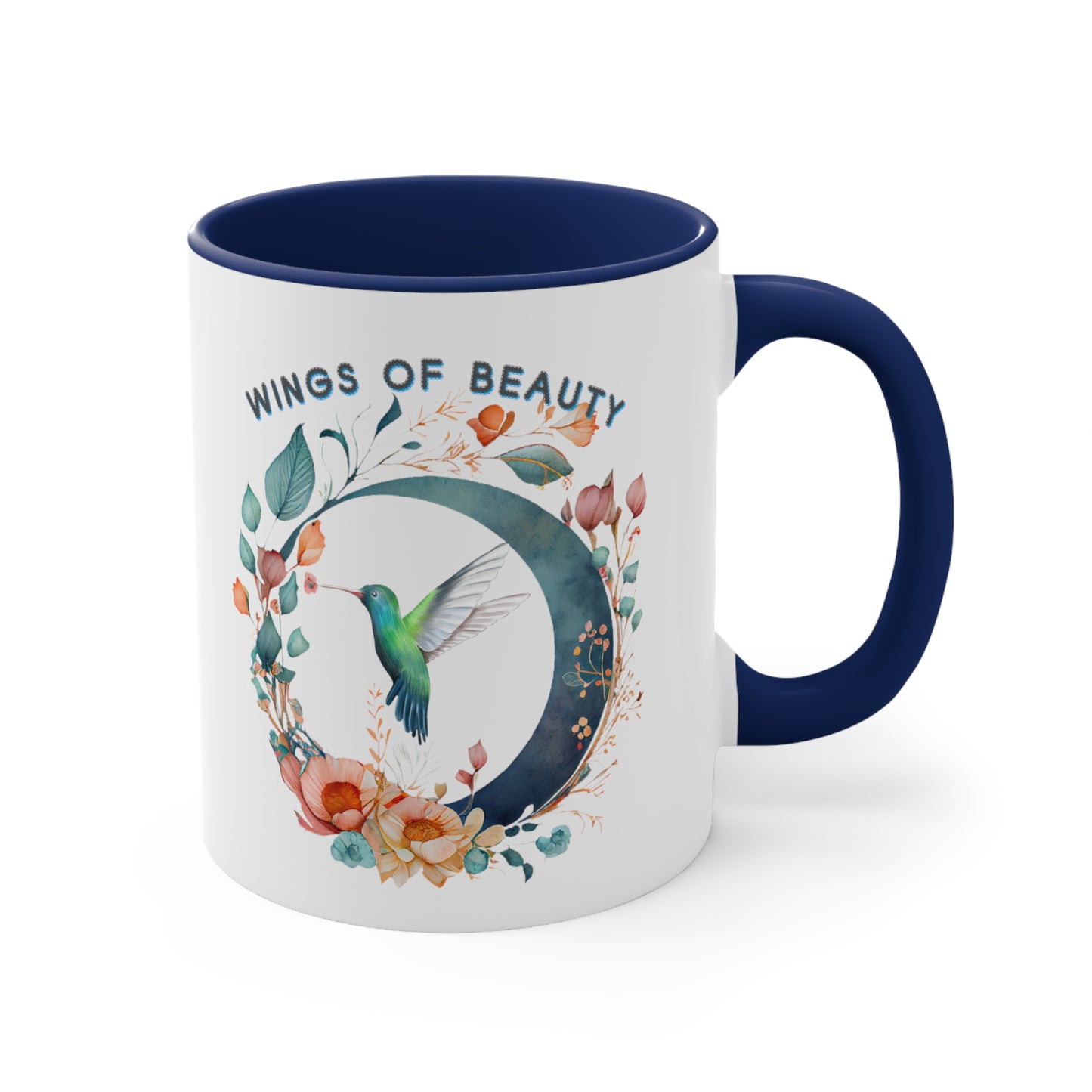 Elegant Hummingbird Mug