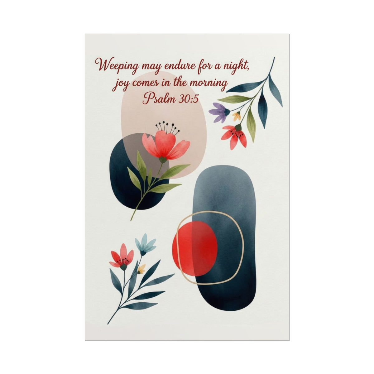 Joy Comes in The Morning - Art Print