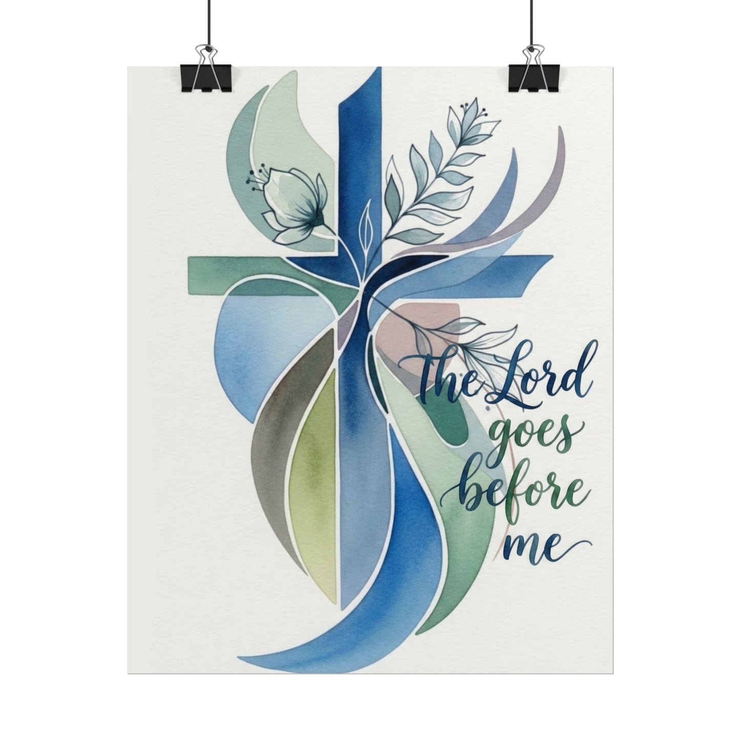 The Lord Goes Before Me - Art Print