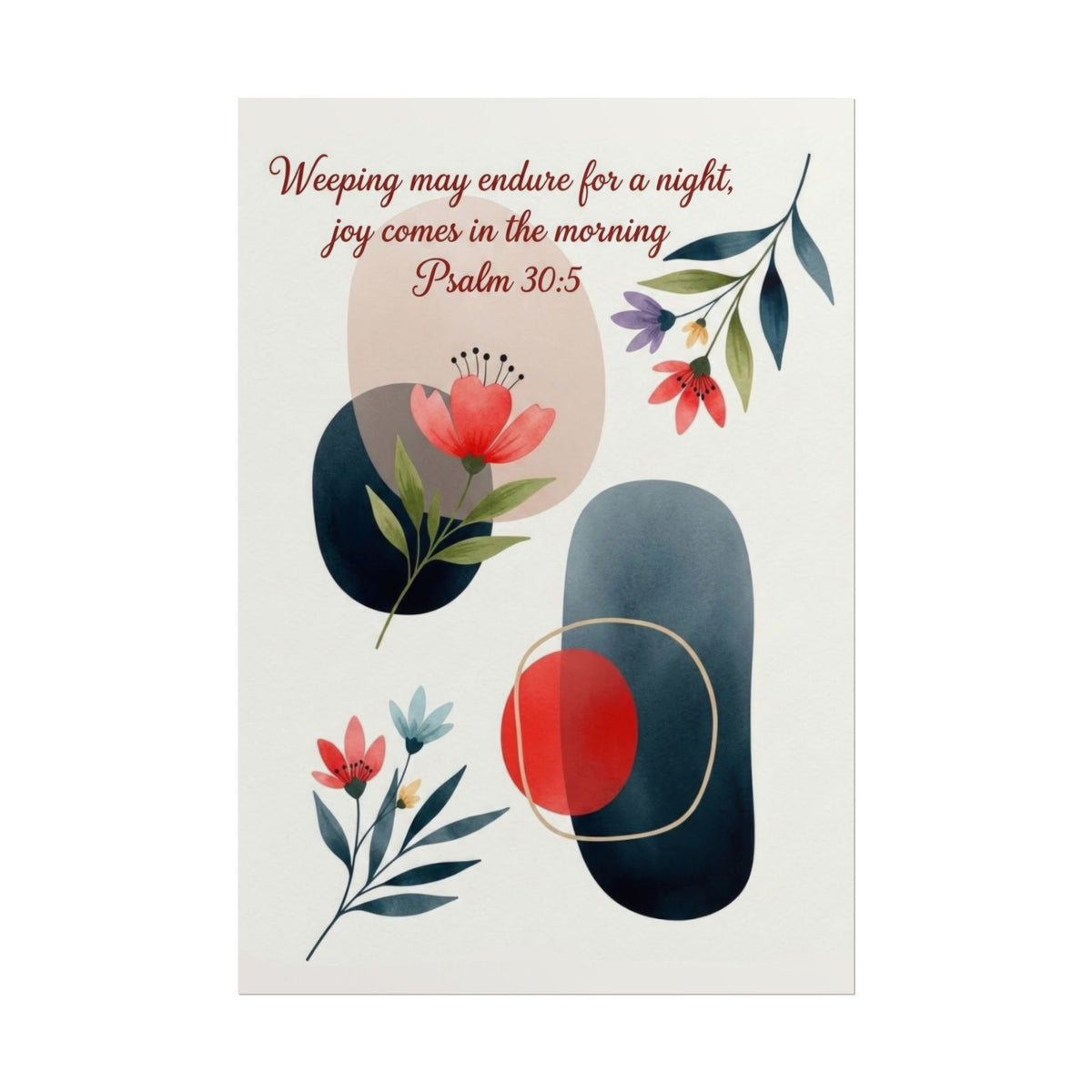 Joy Comes in The Morning - Art Print