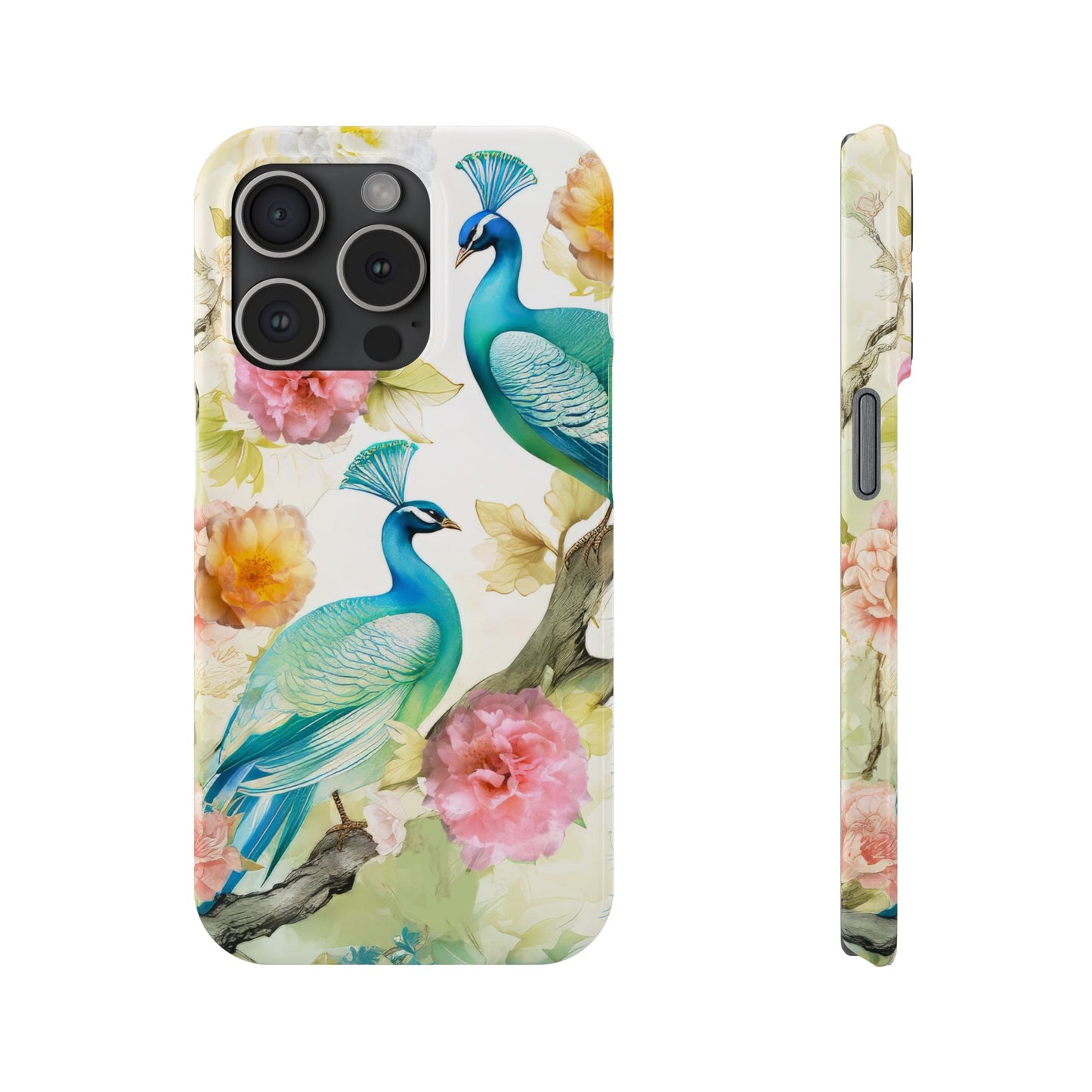 Artistic Peacock - iPhone Case