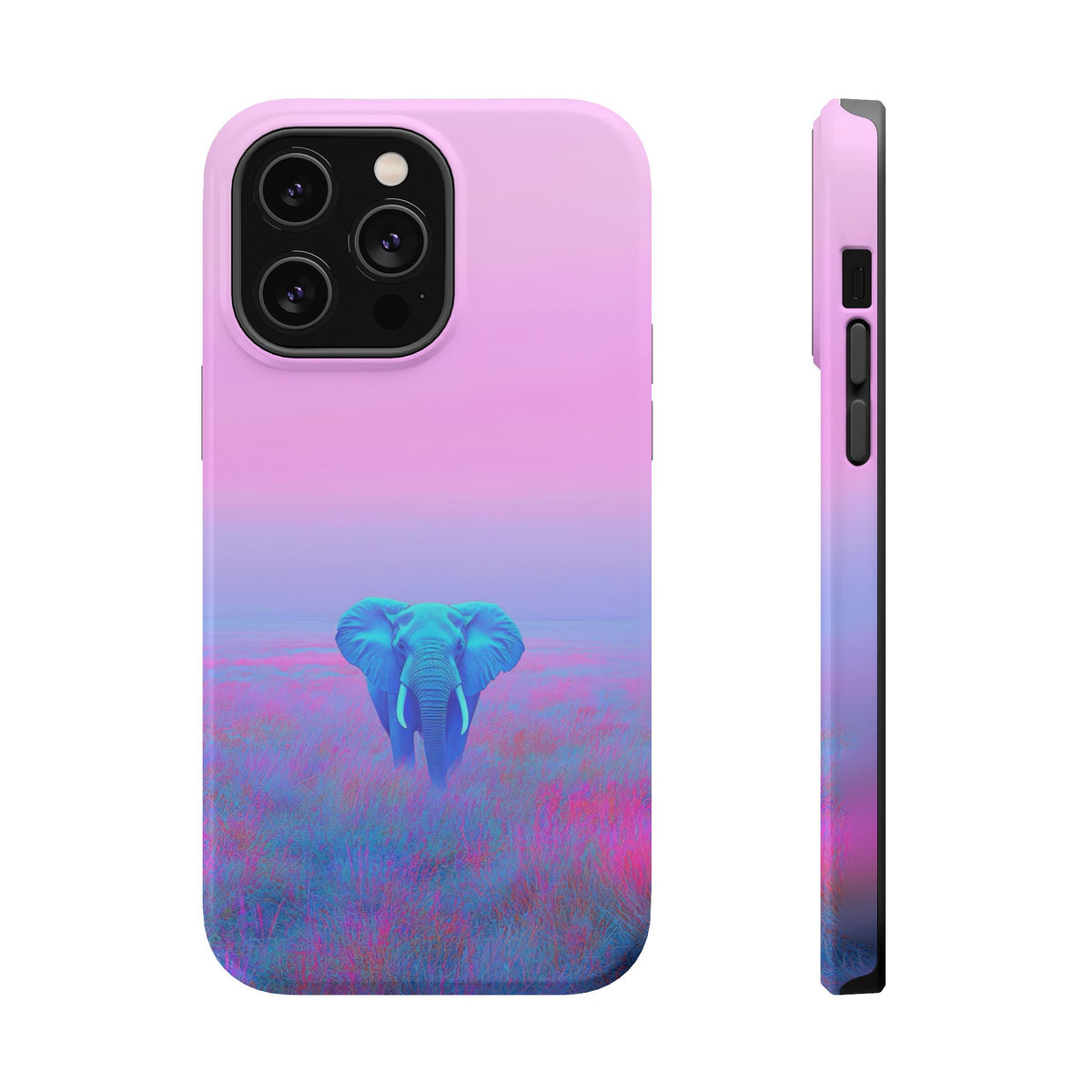 Blue Elephant - Magnetic iPhone Case