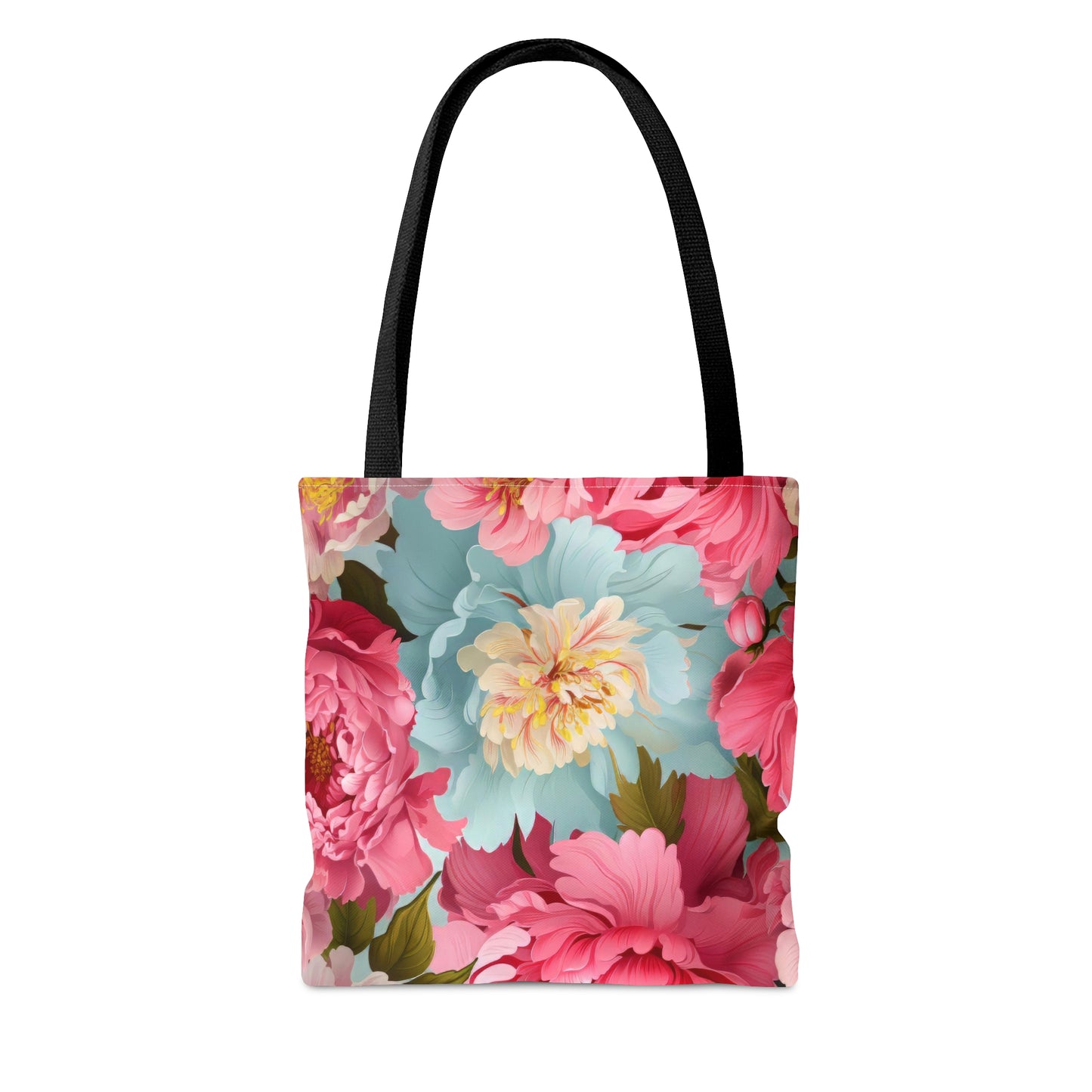 Playful Floral Tote Bag
