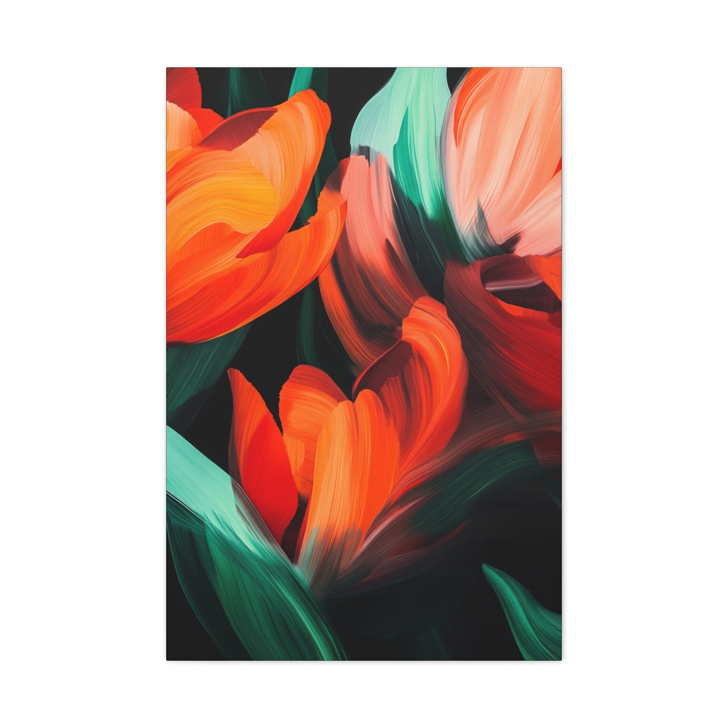 Radiant Petal - Canvas Wall Art