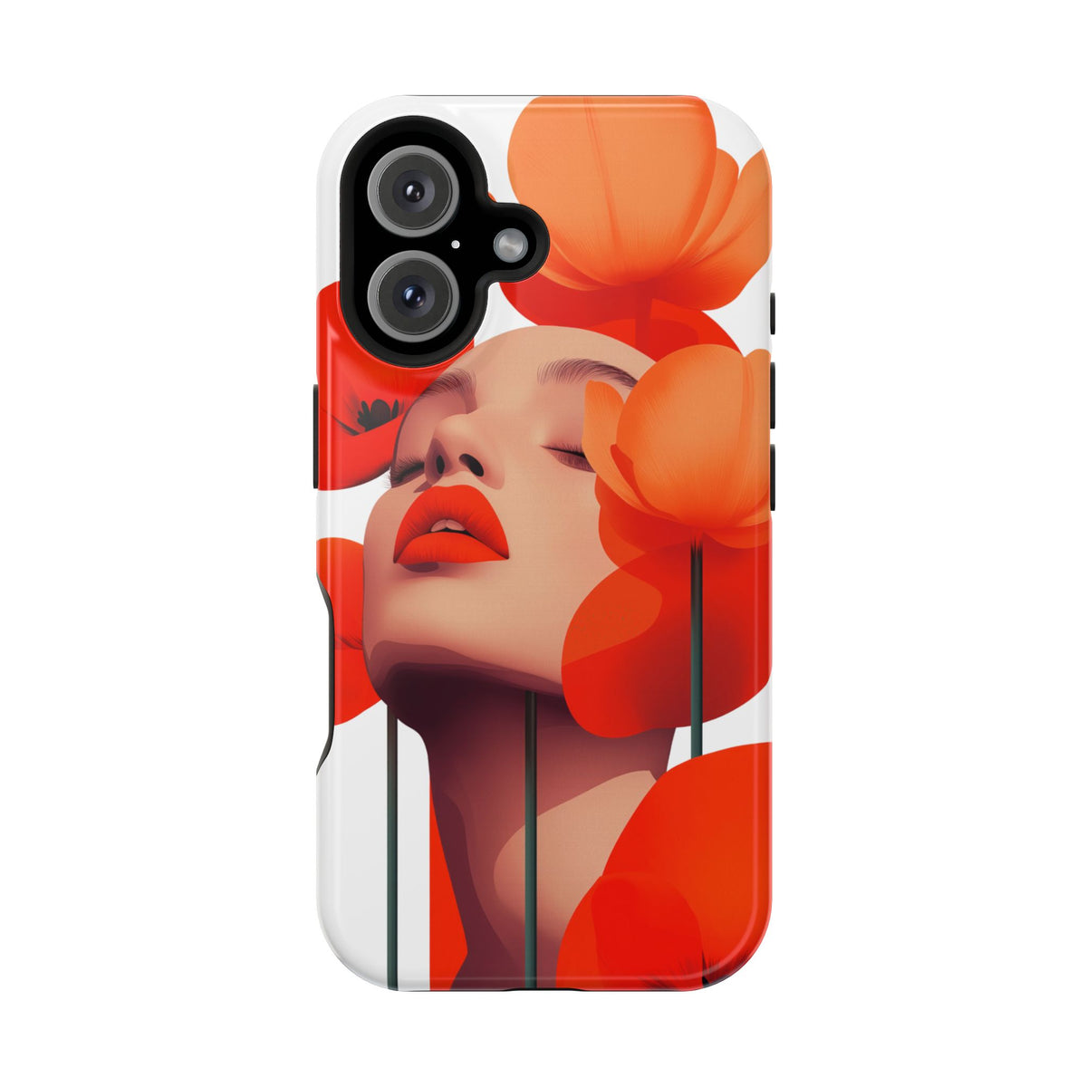 Dahlia Portrait - Magnetic iPhone Case