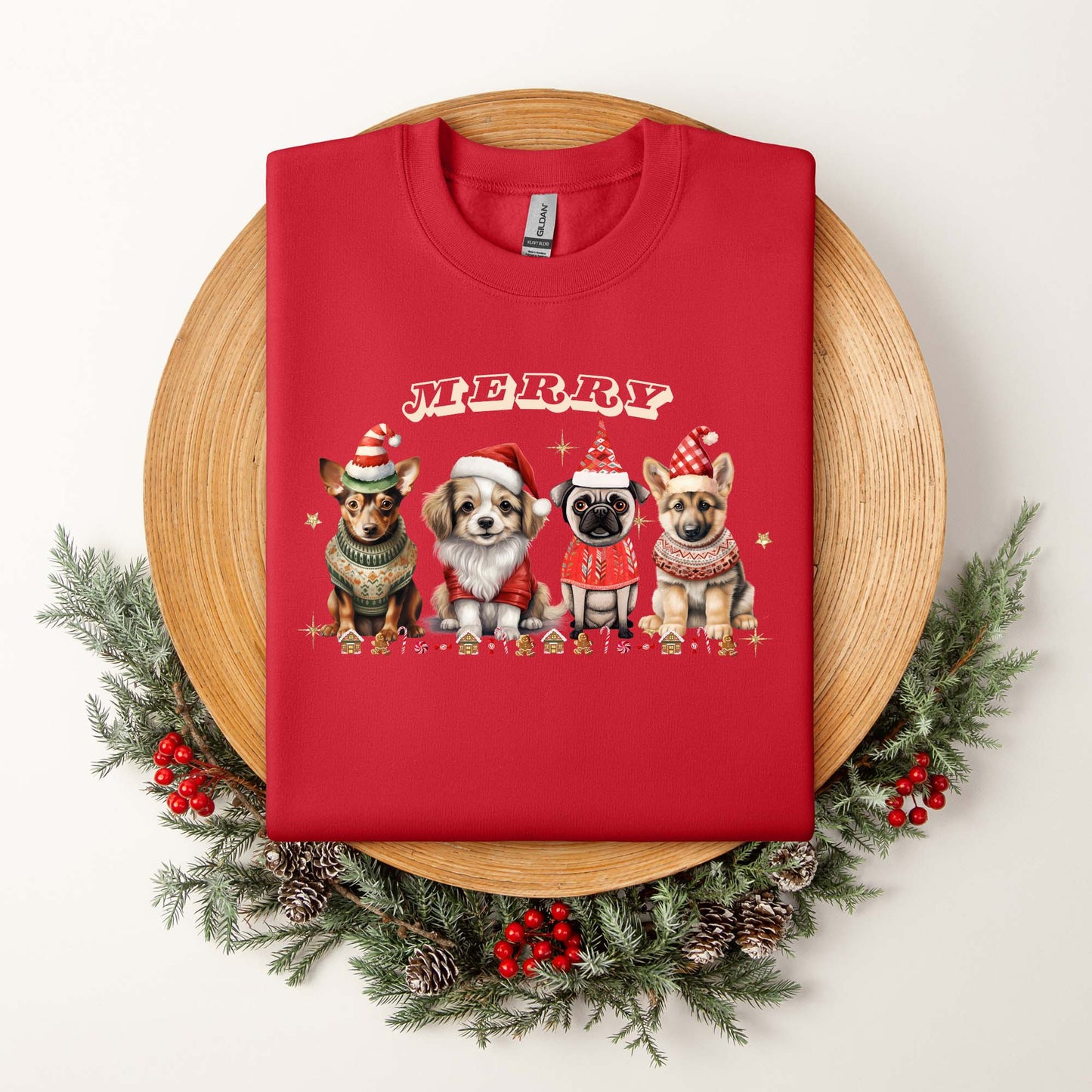 Christmas Puppy Sweatshirt