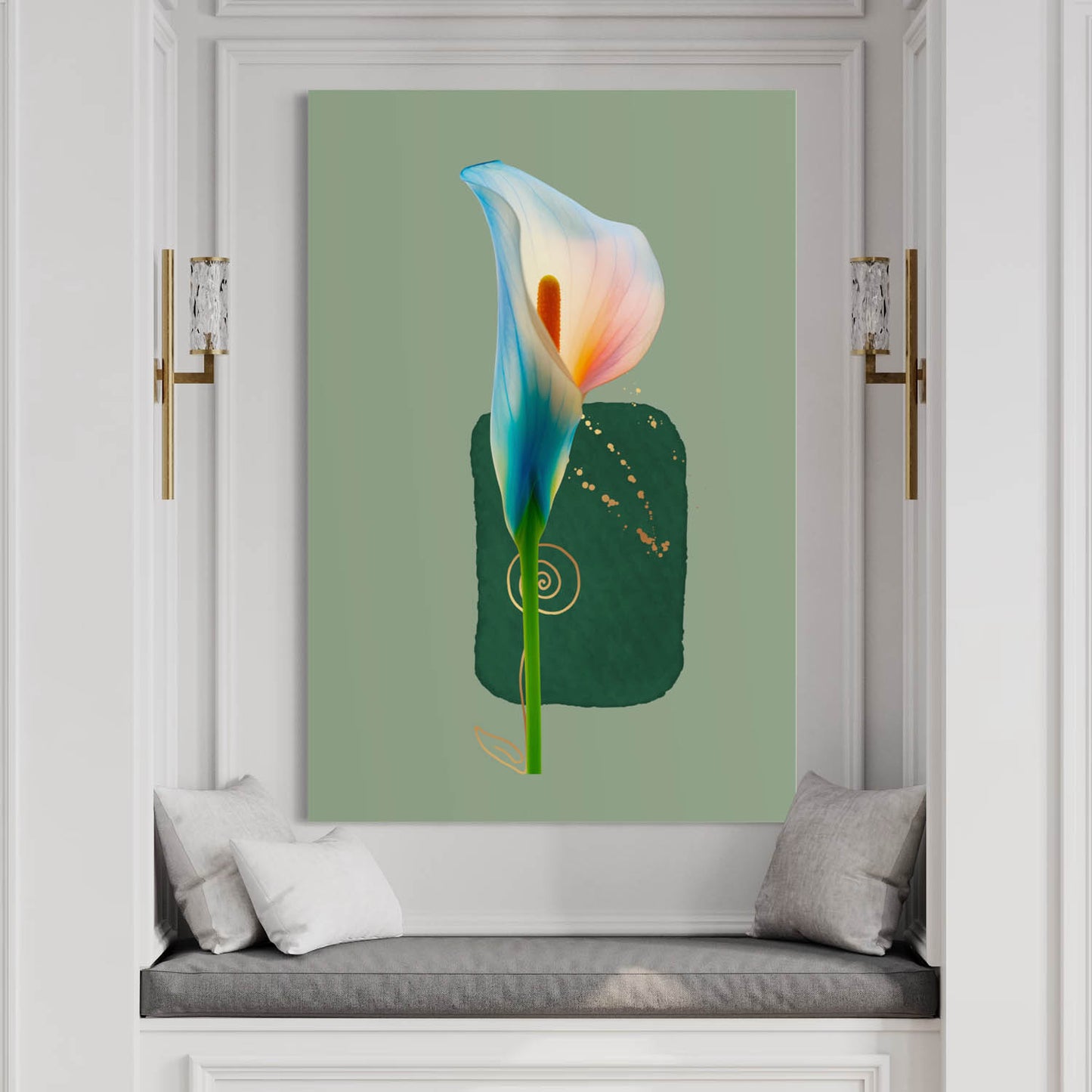 Whispered Elegance – Floral Art Print