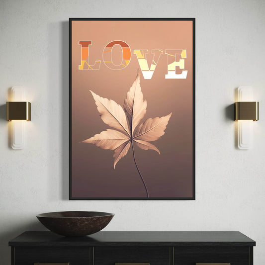 Love – Botanical Art Print