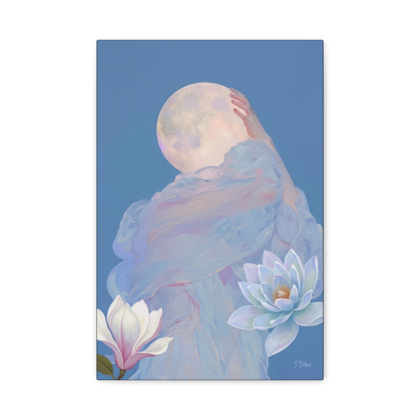 Lunar Grace - Canvas Wall Art