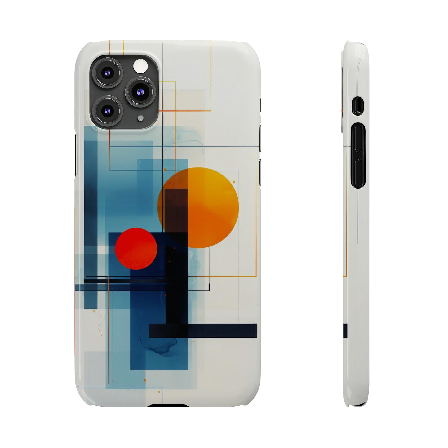 Sleek Abstract iPhone Case