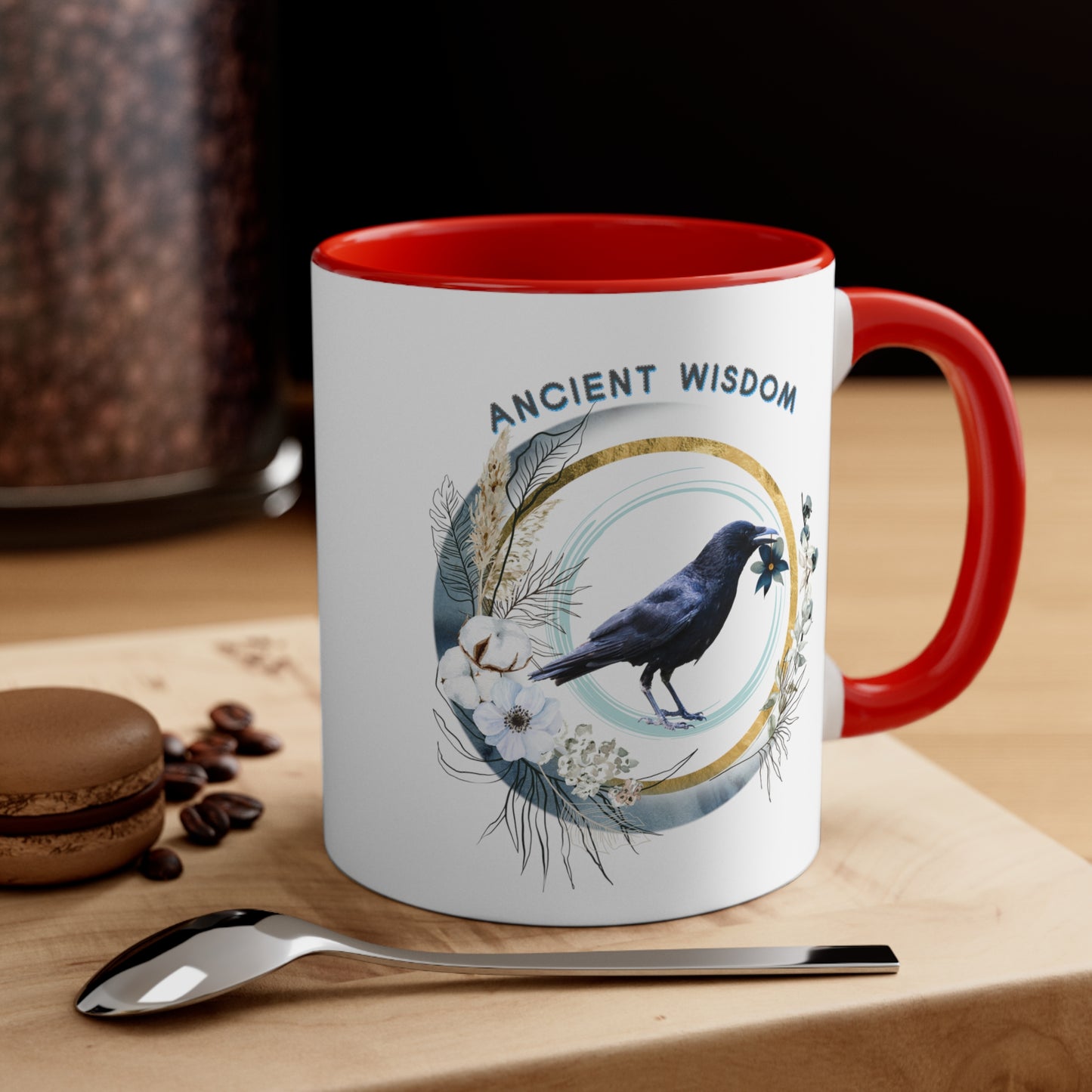 Raven Wisdom Mug