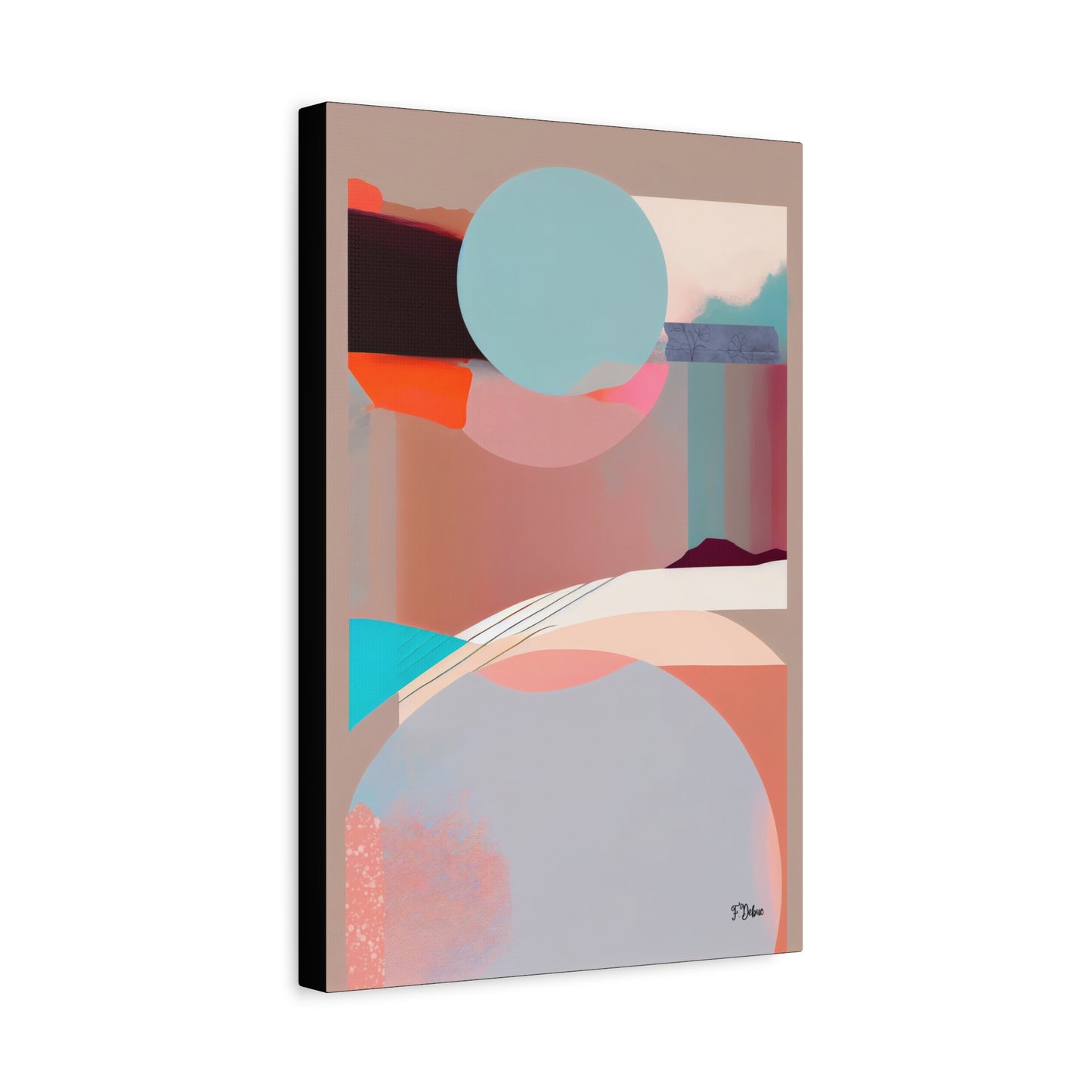 Pastel Harmony - Canvas Wall Art