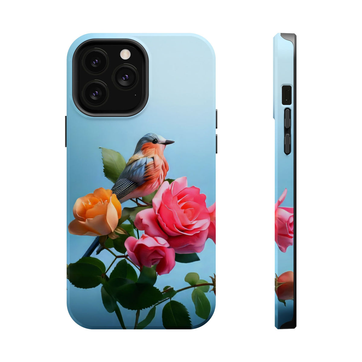 Songbird & Roses - Magnetic iPhone Case