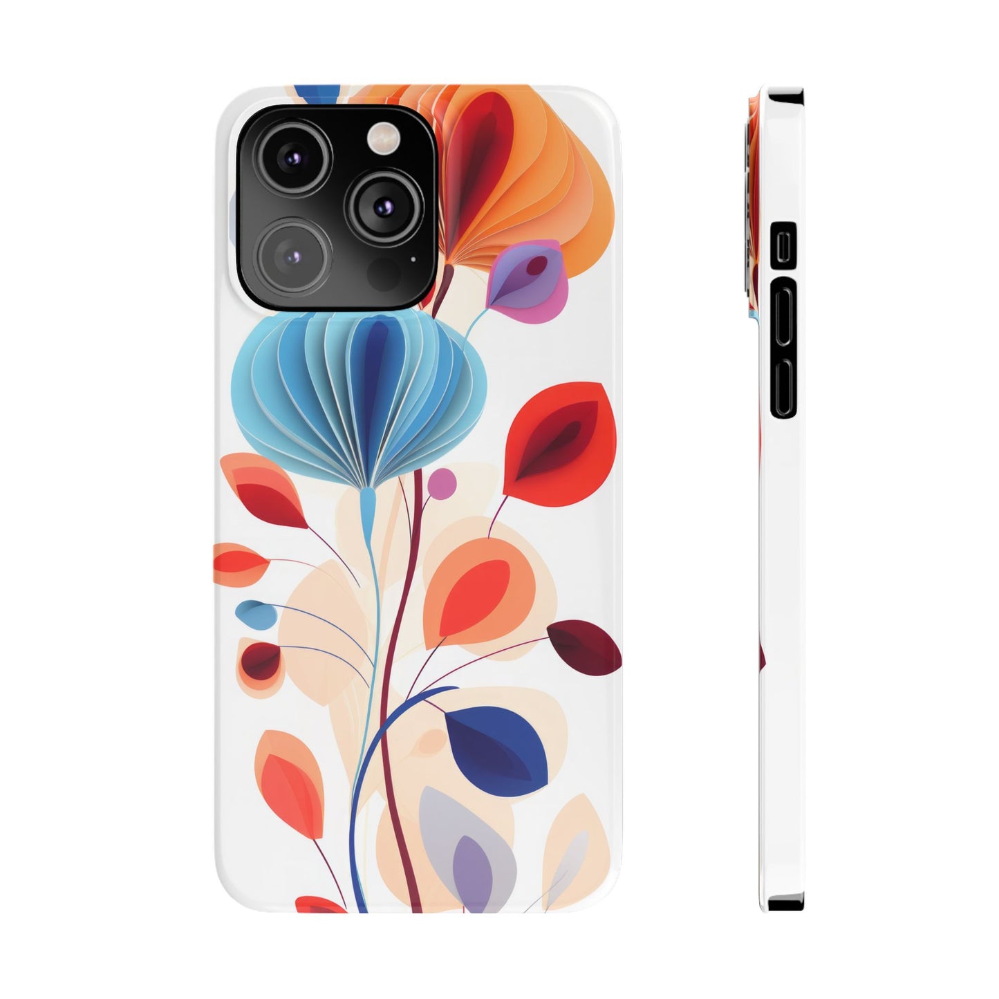 Stylish Floral - iPhone Case