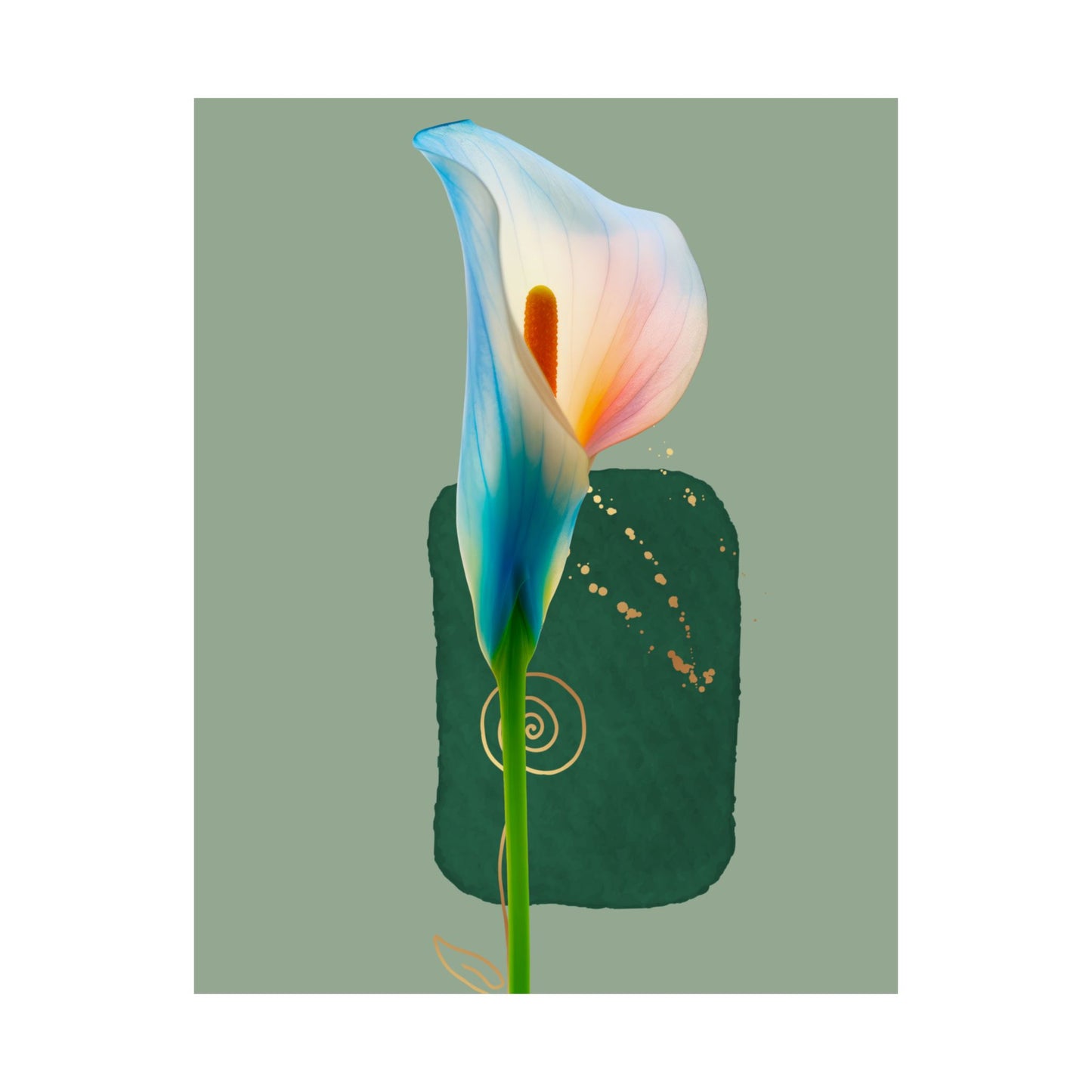 Whispered Elegance – Floral Art Print