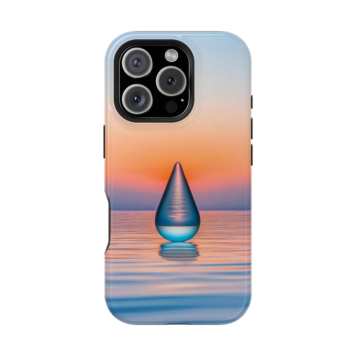Sunset Droplet - Magnetic iPhone Case