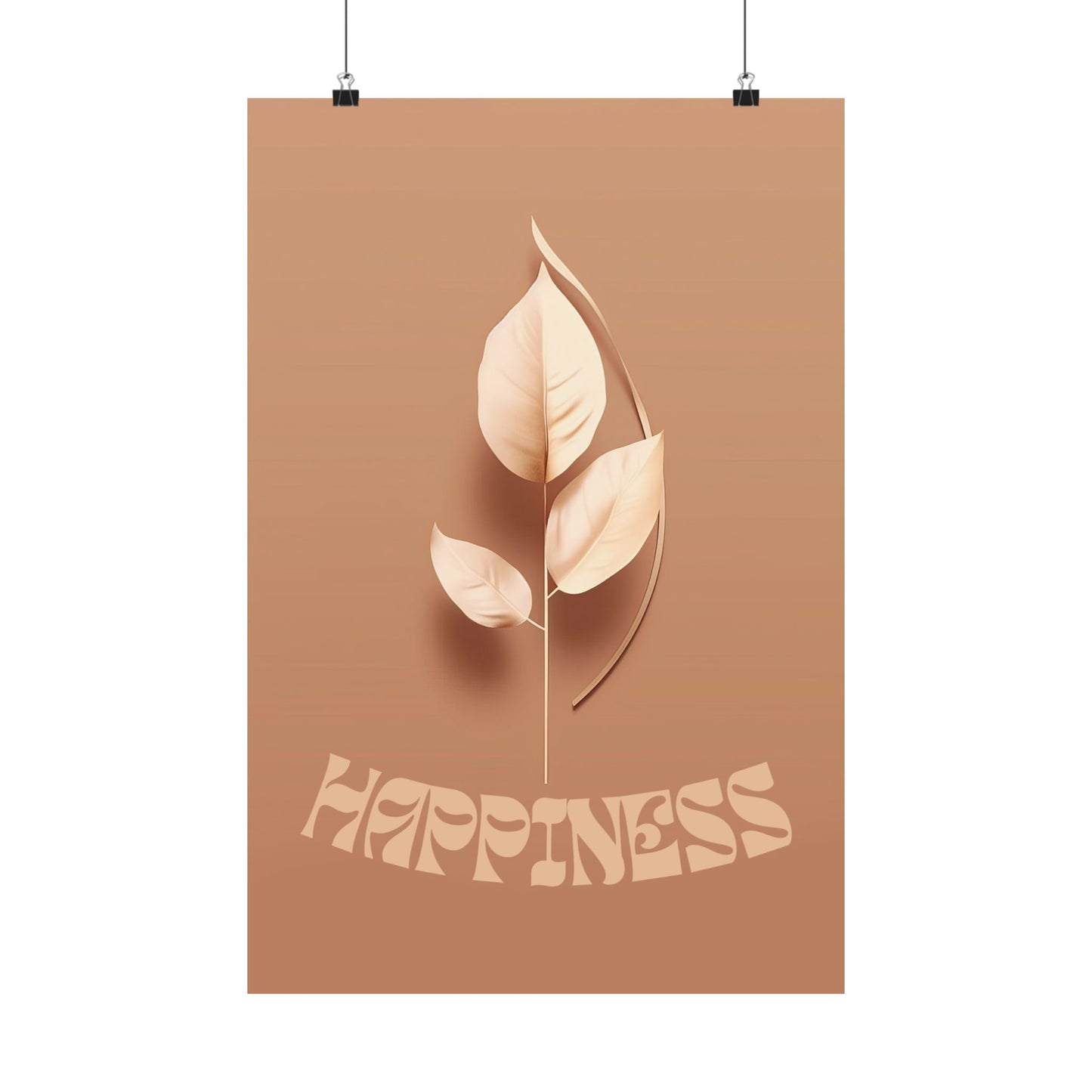 Happiness – Floral Art Print