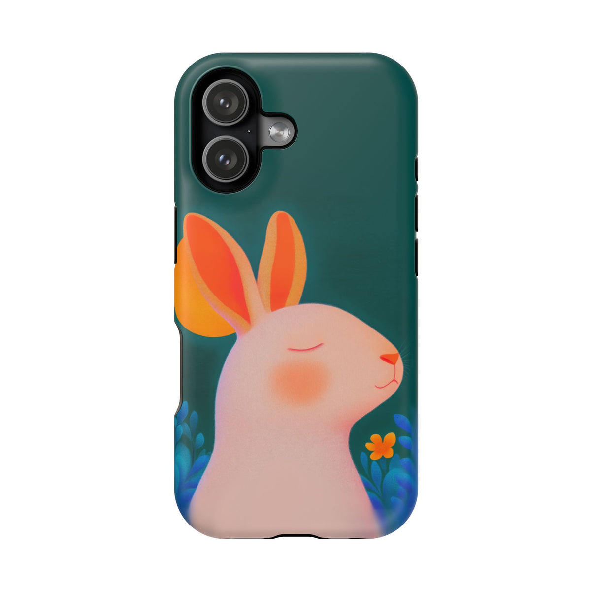 Emerald Bunny - Magnetic iPhone Case