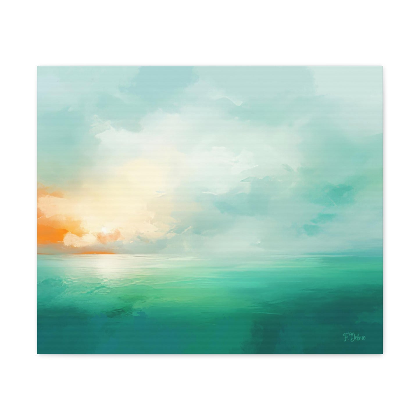 Tranquil Horizon - Canvas Art Print