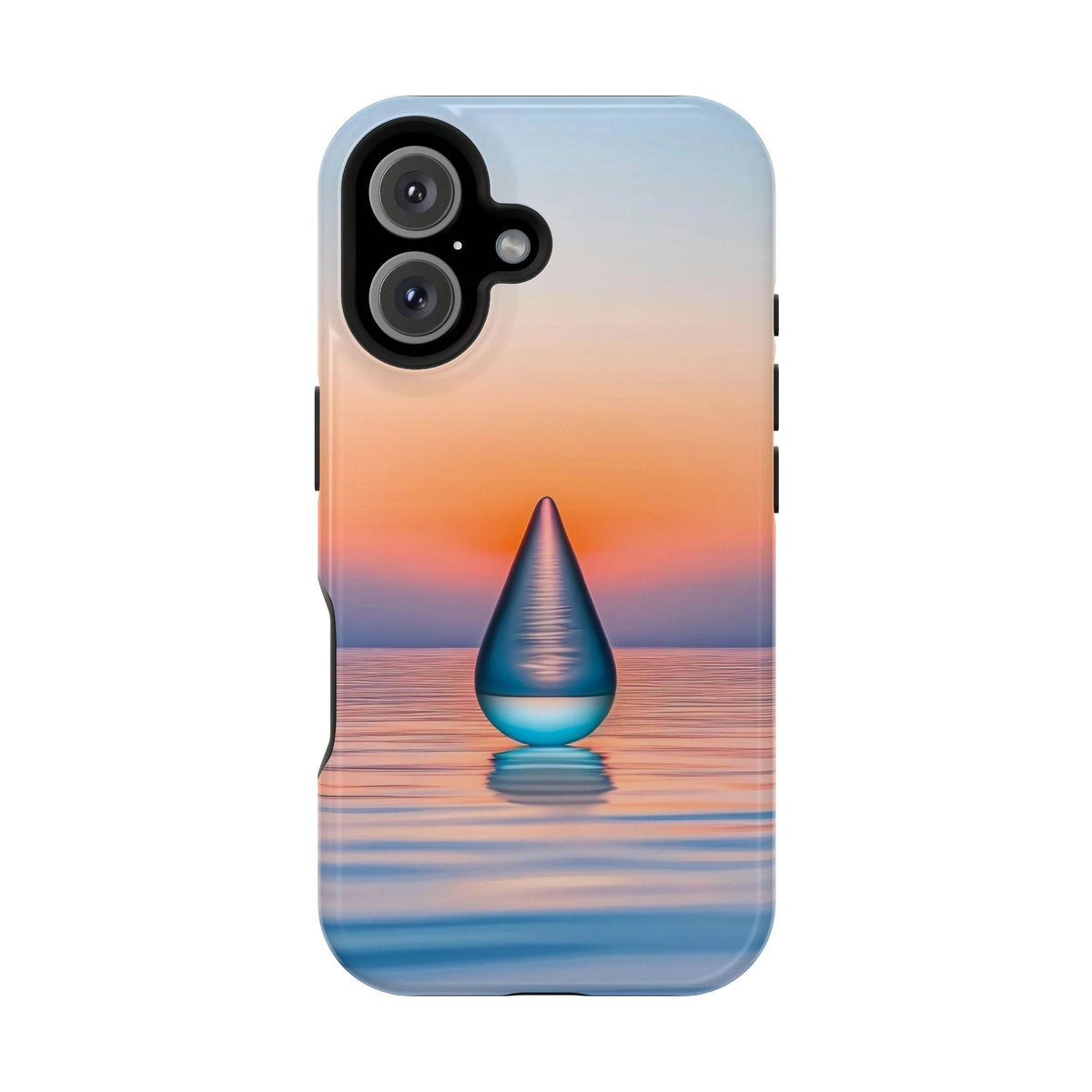 Sunset Droplet - Magnetic iPhone Case