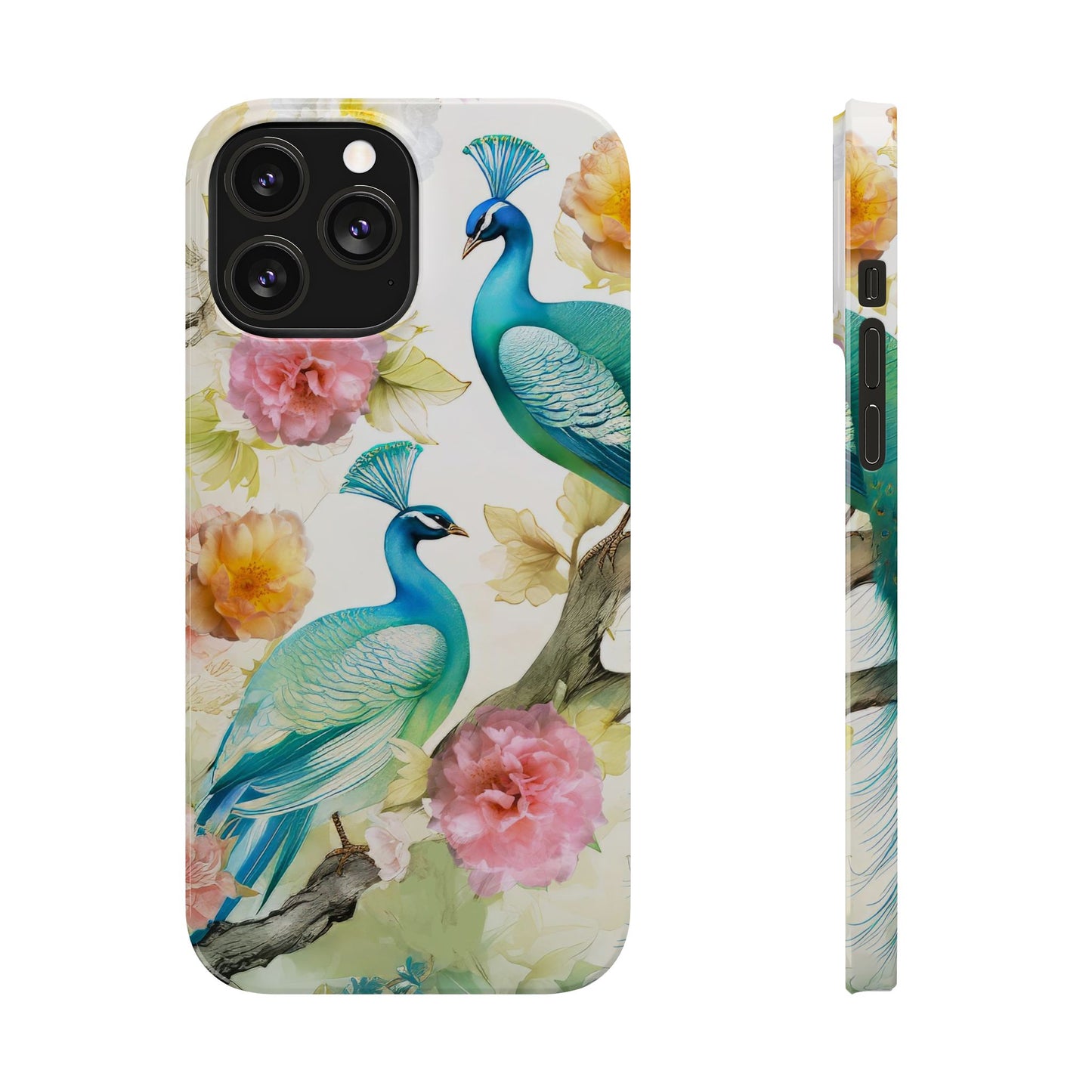 Artistic Peacock - iPhone Case