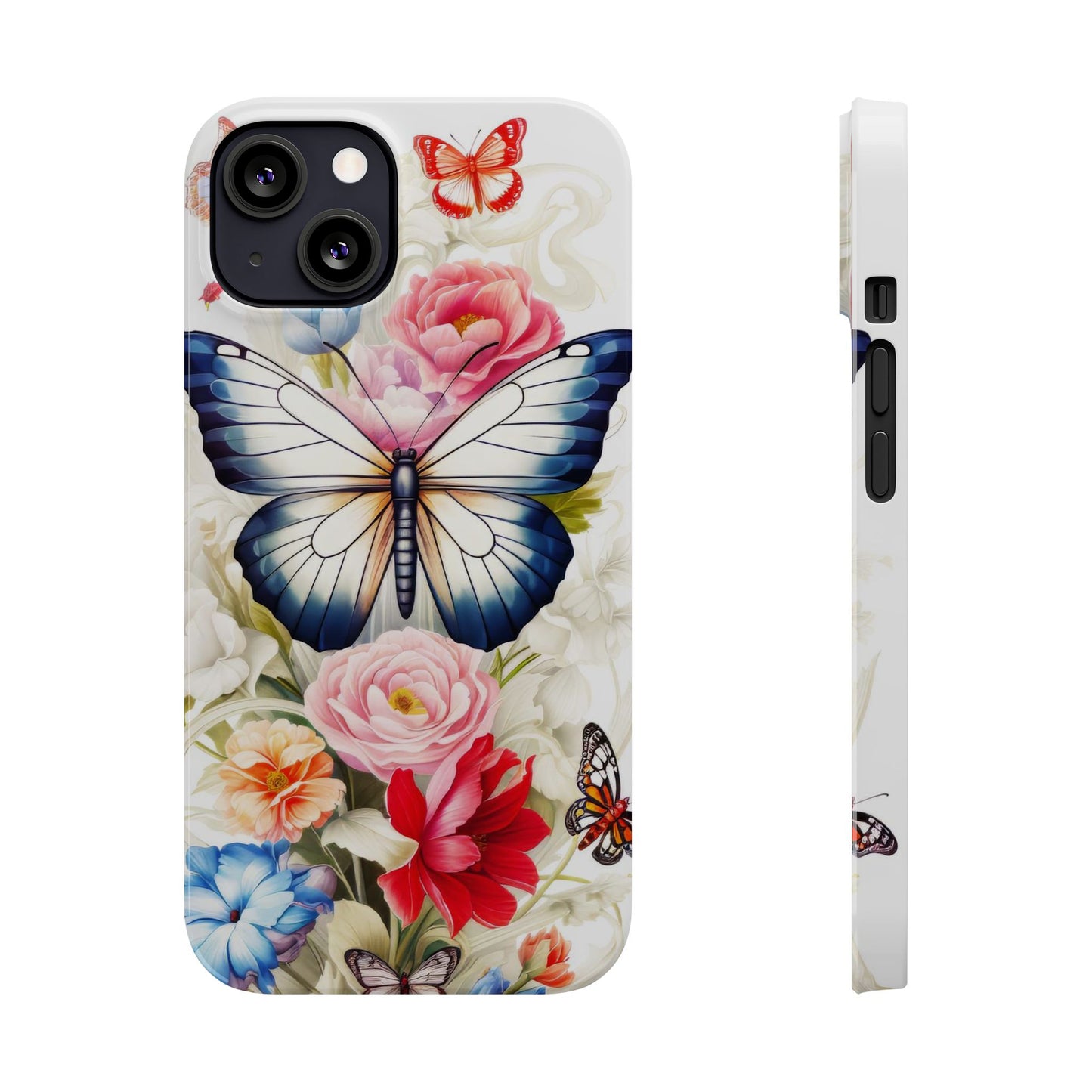 Butterfly Floral - iPhone Case