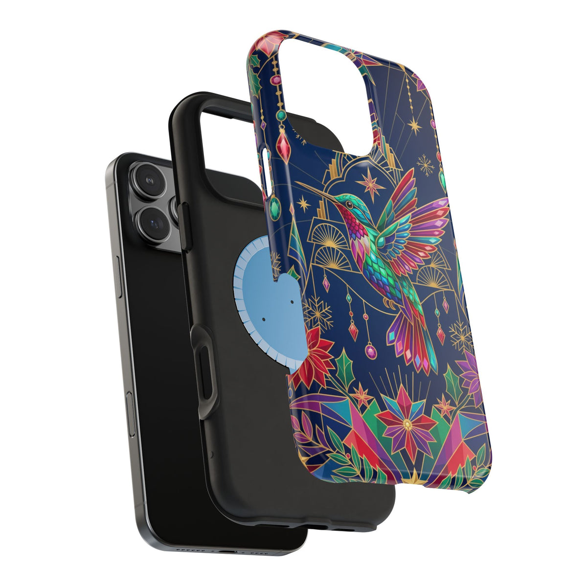 Celestial Hummingbird - Magnetic iPhone Case